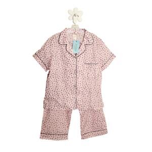 NWT BEDHEAD Pajama Set 100% Cotton Polkadotted Polkadot Pajamas Sz 1X
